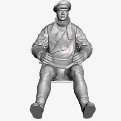 ricgthofen_1.jpg Manfred von Richthofen “Red Baron” – 3D printable figurine of a World War I pilot