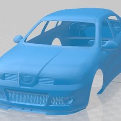Seat-Leon-Cupra-R-2003-1.jpg 3D-Datei Seat Leon Cupra R 2003 Druckbare Karosserie Auto・3D-druckbares Design zum Herunterladen