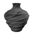 Low-Poly-Twist-vase-Cults.png VASO TORCIDO LOW POLY