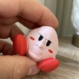 F3159B96-269F-40C6-A6FA-247372833789.jpeg Free STL file Kirby -Mouthful Mode The Rock - EASY PRINT・3D printable design to download