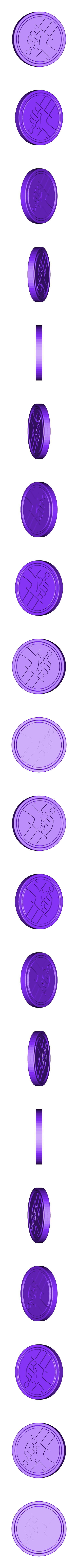 hellboy_coin.stl hellboy coin
