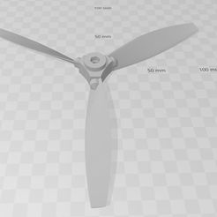 Capture.JPG Free STL file Propeller for T28 TROJAN (1100cm) DURAFLY・Template to download and 3D print