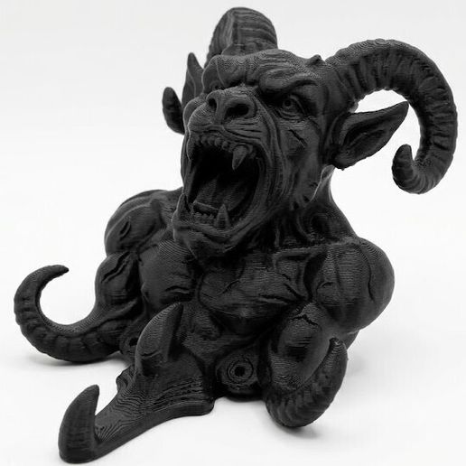 Gargoyle Demon Wall Hook & Coat Hanger - Gothic Key Holder