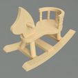 01.jpg Doll rocking horse Model DRH01