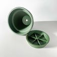 untitled-2501.jpg The Nari Planter Pot with Drainage Tray: Modern and Unique Home Decor for Plants and Succulents  | STL File