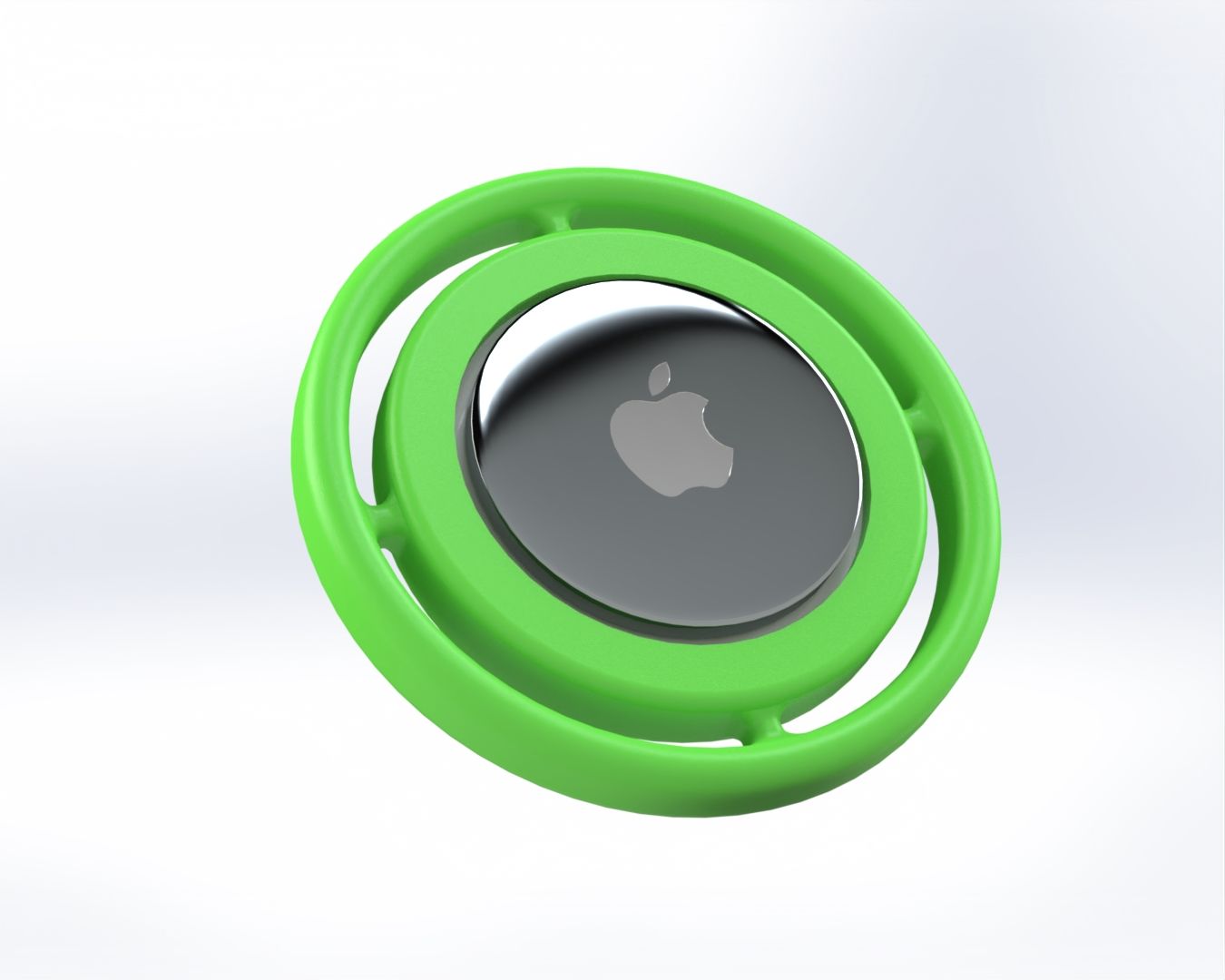 Free STL file Apple AIRTAG keychain・Template to download and 3D print・Cults