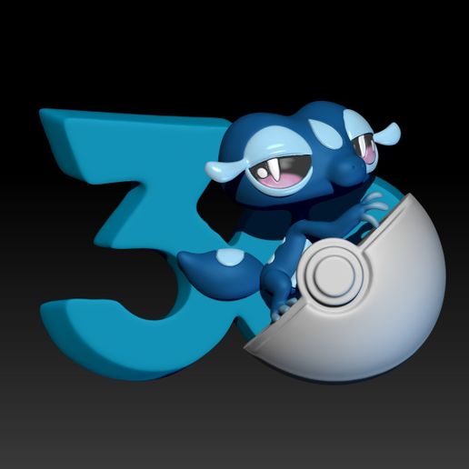 Pokemon 30th Anniversary Gecqua Badge