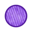 Planks027A_32mm_round_base_hollow_PRINT.stl Rundes Basen Set - Planken 27 Textur (25-160mm) | Perfekt für Tabletop Wargames & RPG's