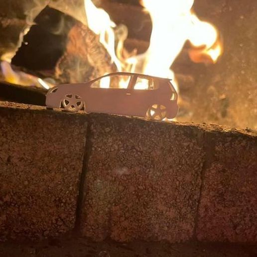 golf 5 keychain 3D model