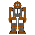 Robonoid-NovaS-Front-01.png Humanoid Robot – Robonoid – Battery Bracket (16340)