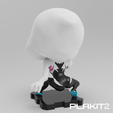 GSQ (7).png Free STL file Spider-Gwen (PlaKit2 Series)・3D print design to download