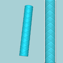 u.png STL file Texture Roll 38 -- Quilt A - Fondant Decoration Maker・Template to download and 3D print
