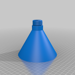 DATSUN_FUNNEL.png Download free STL file M32 By 3.5 Thread funnel - Valvecover funnel • 3D printing model, robmink