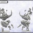 ALL PARTS WITHi Surrorts @ DeepCave Wrecking Team Unit - 28mm Miniatures