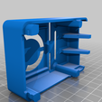 Top_40mm_for_yyy35yyy.png Raspberry Pi 4 B case with Fan 30 mm 40 mm 50 mm Fusion 360 Dummy