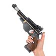 The-Mandalorian's-IB-94-blaster-pistol-replica-prop-Star-Wars6.jpg Mandalorian's IB-94 blaster pistol Star Wars Prop Replica Cosplay Gun Weapon