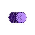 roller_checkers_b.stl STL file The Business Card Embosser System・3D print design to download