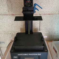 Photon D2 plate hanger