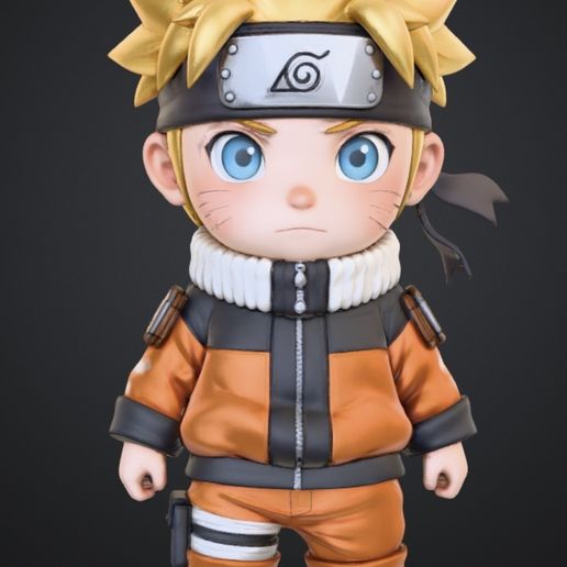 🟠 Naruto - Decorative figurine to print