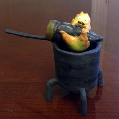 Capture d’écran 2017-02-17 à 10.40.35.png STL-Datei Calcifer kostenlos・3D-Druck-Modell zum herunterladen
