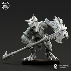 s-guardians-render-1.png Free STL file Saurian Guardian・Template to download and 3D print, onepagerules