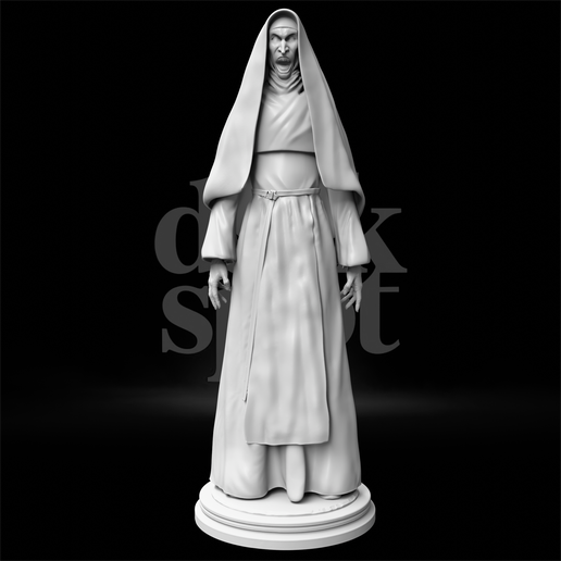 🎬 The Nun Valak : Horror Movie Characters Collection・ STL File for 3D ...