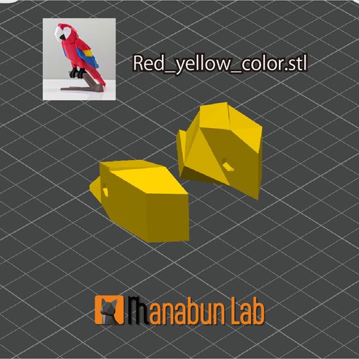 F_Low_Poly_Macaw_Parrot_Puzzle.jpg 🦜Low Poly Macaw Parrot Puzzle