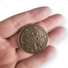 sheikah coin.jpg STL file Sheikah Coin・Template to download and 3D print