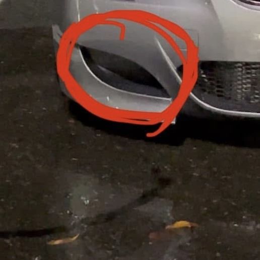 BMW E60 fog light cover