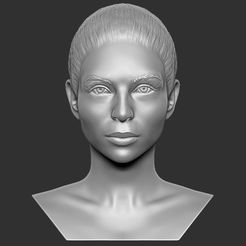 1.jpg 3D file Beautiful woman bust 3D printing ready TYPE 6・3D printer design to download
