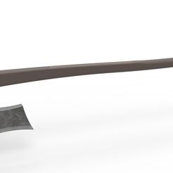 1.jpg 3D file Axe of Fjall from The Witcher Blood Origin TV series・3D print model to download, CosplayItemsRock