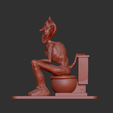 Devil-on-toilet-3.png Devil on toilet , book end and shadow play.