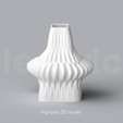 B_9_Renders_1.png Niedwica Vase Set B_1_10 | 3D printing vase | 3D model | STL files | Home decor | 3D vases | Modern vases | Floor vase | 3D printing | vase mode | STL  Vase Collection