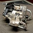 yWSm2HhjTdY.jpg Engine of motocycle Ural Gear Up 1/12