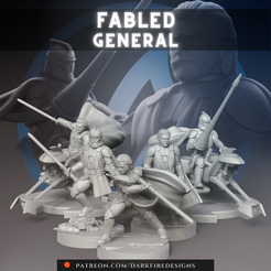 Fabled-General.png Файл 3D Сказочный генерал・Дизайн 3D принтера для загрузки