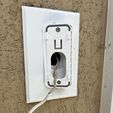 om Wyze Doorbell Cam Wall Outlet Cover