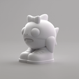 tralalelita_tralala_white.png Mini Figure Tralalerita Tralala baby / tralalerero tralala woman / Baby / Brainrot
