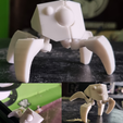 Untitled_Project_V1.png Articulated easy to build robot spider, spidash.