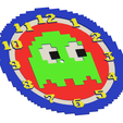 2822D02F-C693-439C-9D3E-2D3DE6C9BBA4.png Retro clock PACMAN 8 bits