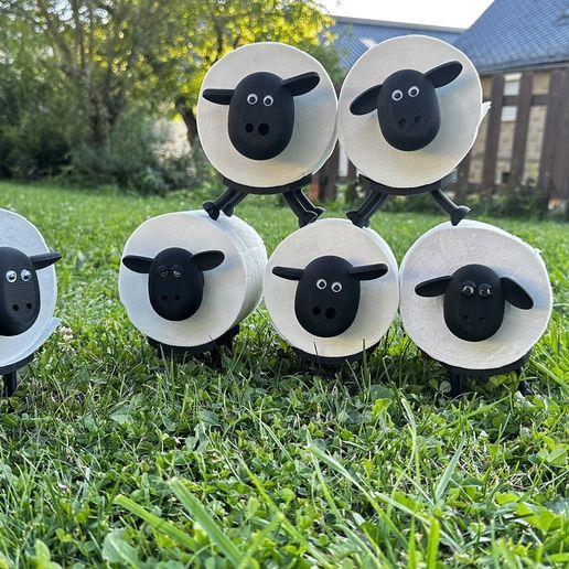 IMG_8150.jpeg SCHAF Higth PolyAdorable Sheep Toilet Paper Holders - 3D Print Your Own! 🐑🧻