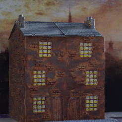 Capture d’écran 2017-06-30 à 09.58.01.png Free STL file Ripper's London - Tall Terraced houses・3D printing model to download