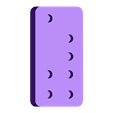 Domino 13.stl Set of 28 Dominoes + Support