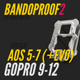 Bandproof2_1_GoPro9-12_FixM-54.png BANDOPROOF 2 // FIX MOUNT// VERTICAL AOS 5/5.5/7 + EVO // GOPRO9-12