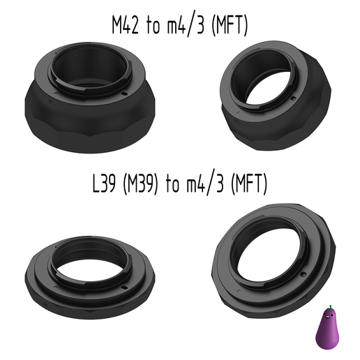 Durst siriotub36 M39 Replica 3D print for M605 enlarger