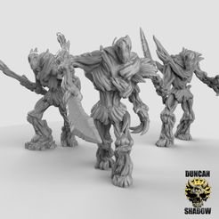 untitled.8022.jpg 3D file Dryads with Spears (Pre Supported)・3D printer model to download
