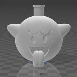 boo1.PNG Archivo STL Boquilla boo para cachimba , Sisha mouth tip boo mario fantasma・Objeto imprimible en 3D para descargar