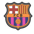 front-1.png [Spain] - FCB - Futbol Club Barcelona Logo - Light