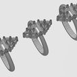 wf0.jpg Fichier STL Bague à diamant baguette 6x3mm tailles US 6 7 8 Modèle d'impression 3D・Modèle à imprimer en 3D à télécharger