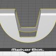 taco_holder_01_display_large.jpg Archivo STL gratis Soporte para tacos - Se vuelca para facilitar el llenado / La base plana mantiene al tacógrafo en posición vertical cuando se sirve.・Diseño imprimible en 3D para descargar