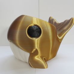 _MG_4836.jpg STL file Whale Plant Pot・3D printable design to download